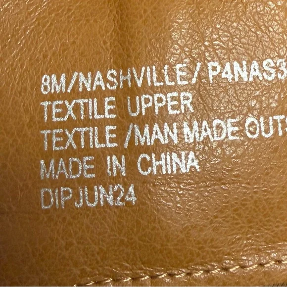 Portland Tan Suede Boots Sz 8 - Picture 6 of 14